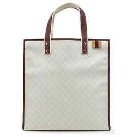 Tote Gucci White GG Supreme Web