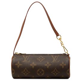 Louis Vuitton Brown Monogram Papillon Pochette