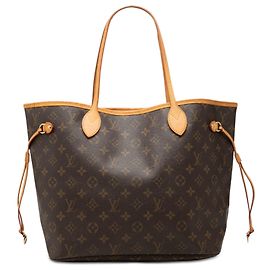 Louis Vuitton Brown Monogram Neverfull MM