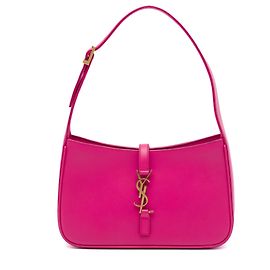 Autre Marque Saint Laurent Le 5 a 7 in pelle di vitello liscia rosa