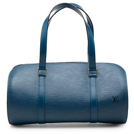 Louis Vuitton Blue Epi Soufflot