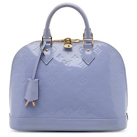 Louis Vuitton Purple Monogram Vernis Alma PM