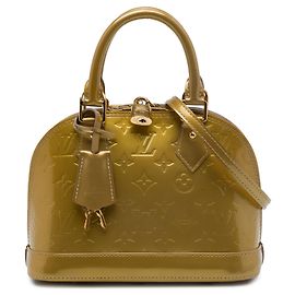 Louis Vuitton Brown Monogram Vernis Alma BB
