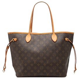 Louis Vuitton Brown Monogram Neverfull MM