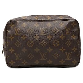 Louis Vuitton Brown Monogram Trousse Toilette 23