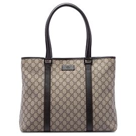 Gucci Beige GG Supreme Joy Tote