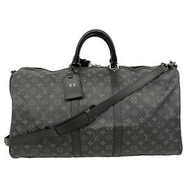 Sac Boston Louis Vuitton – Monogram Eclipse Keepall Bandoulière 55
