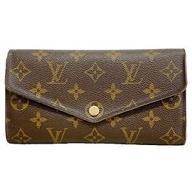 Louis Vuitton Monogram Portefeuille Sarah Long Wallet