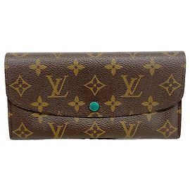 Louis Vuitton Monogram Portefeuille Emilie Long Wallet