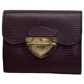 Louis Vuitton Tri-fold Portemonnaie in Cassis