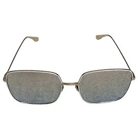Autre Marque Gafas de sol Dior de metal dorado