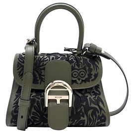 NUEVO BOLSO DE MANO DELVAUX BRILLANT MINI HIDE AND SEEK BORDADO BOLSO DE HOMBRO