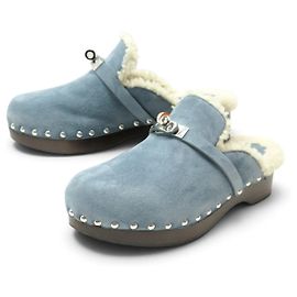Hermès HERMES SCHUHE CARLOTTA MULES CLOG H222082Z 37 KELLY SCHNALLE SLIPPERS