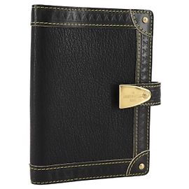 LOUIS VUITTON Suhari Agenda PM Partner Planner Pelle Nera R21031 Auth 205860A