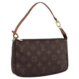 LOUIS VUITTON Monogram Pochette Accessoires Accessory Pouch M51980 Auth 202029