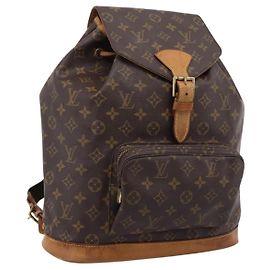 Zaino LOUIS VUITTON Monogram Montsouris GM M51135 LV Auth ka6288