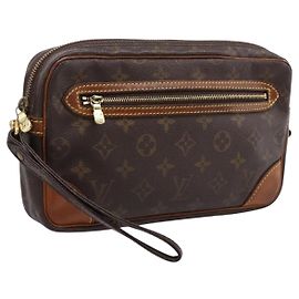 LOUIS VUITTON Monogram Marly Dragonne GM Clutch Bag M51825 LV Auth 205182A