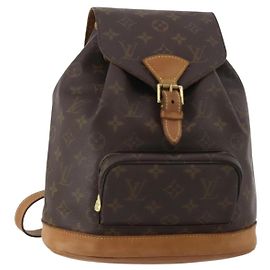 LOUIS VUITTON Monogram Montsouris MM Rucksack M51136 LV Auth 203175A