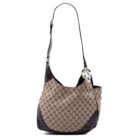 Borsa a tracolla Gucci GG Canvas Charlotte Beige