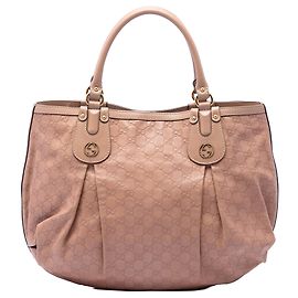 Tote Gucci Large Guccissima Scarlett Rosa