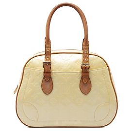 Louis Vuitton Monogram Vernis Summit Drive Handtasche Weiß