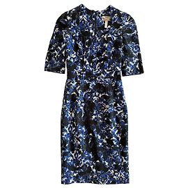 Erdem Vestido Midi Estampado Floral