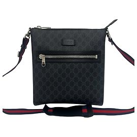 Borsa a tracolla in pelle GUCCI Sherry Line GG Supreme Logo