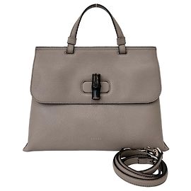Gucci Bamboo Daily Lederhandtasche