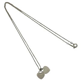 Autre Marque Collana con pendente Tiffany Return to Double Heart Tag