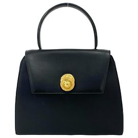 Céline CELINE Vintage Starball Logo Hardware Mini Leder-Tote-Bag