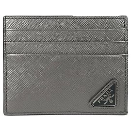 Prada Kartenetui aus Saffiano-Leder