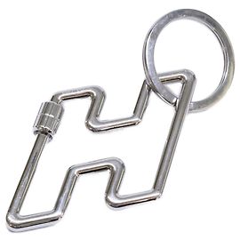 Hermès Portachiavi Hermes H-To-Speed Silver