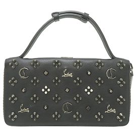 Portafoglio lungo in pelle da uomo Christian Louboutin Panettone XL