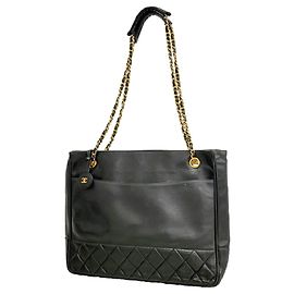 Borsa Tote con catena Chanel Matelassé in pelle d'agnello
