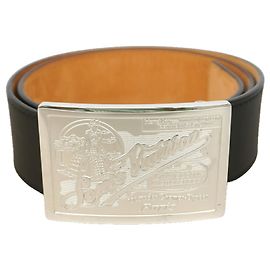 Louis Vuitton Men's Black Jeans Belt