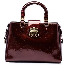 Louis Vuitton Red Monogram Vernis Melrose Avenue