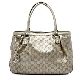 Gucci Gold Guccissima Sukey Tote