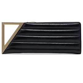 Clutch BV Rim Bottega Veneta in pelle nera