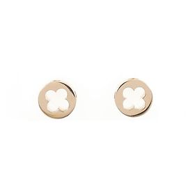 Louis Vuitton Puss Empreinte Ohrringe in Pink Gold