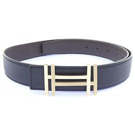 Hermès Hermes H AU CARRE 32mm Reversible Belt