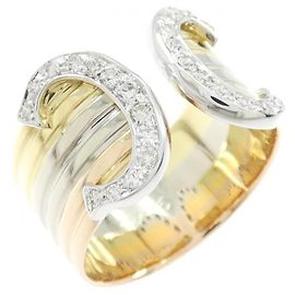 Cartier 2C Band Ring Diamant 18K Gold