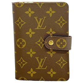 Louis Vuitton Monogram Portefeuille Papier Zip Wallet