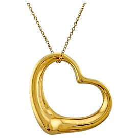 Autre Marque Collana Open Heart di Tiffany & Co. in oro giallo 18K