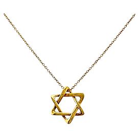 Autre Marque Collana Stella di Davide Tiffany & Co. in oro giallo