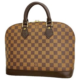 Borsa a mano Louis Vuitton Damier Alma N51131 Ebene