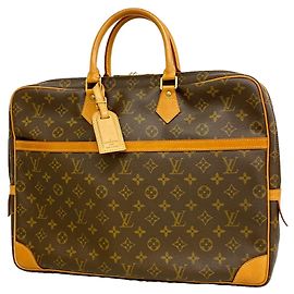 Louis Vuitton Monogram Portedocuments Voyage Handtasche