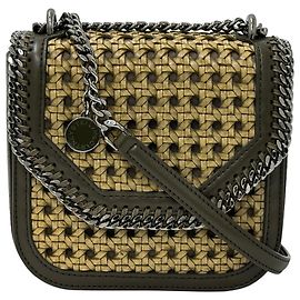 Stella Mc Cartney Stella McCartney Falabella Box Schultertasche Khaki