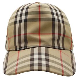 Burberry braune Baumwollkappe