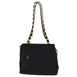Borsa a tracolla Salvatore Ferragamo in nylon nero
