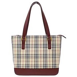 Borsa Tote Burberry in tela